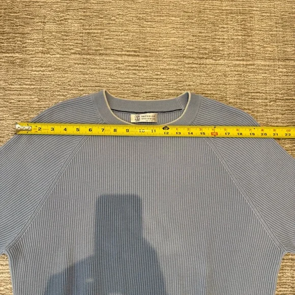 Brunello Cucinelli Ribbed Crew-neck Sweater - Picture 8 of 12